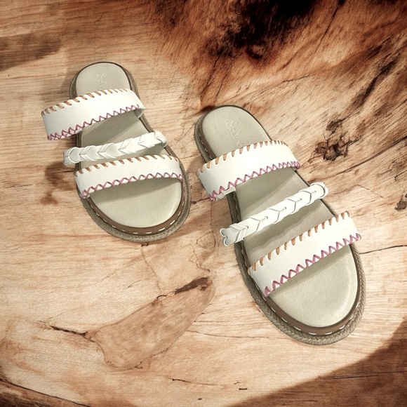 Splendid Women's Caia
Sandal Ivory Size 9 - Picture 1 of 13